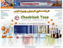 Tablet Screenshot of choobinehtoos.com